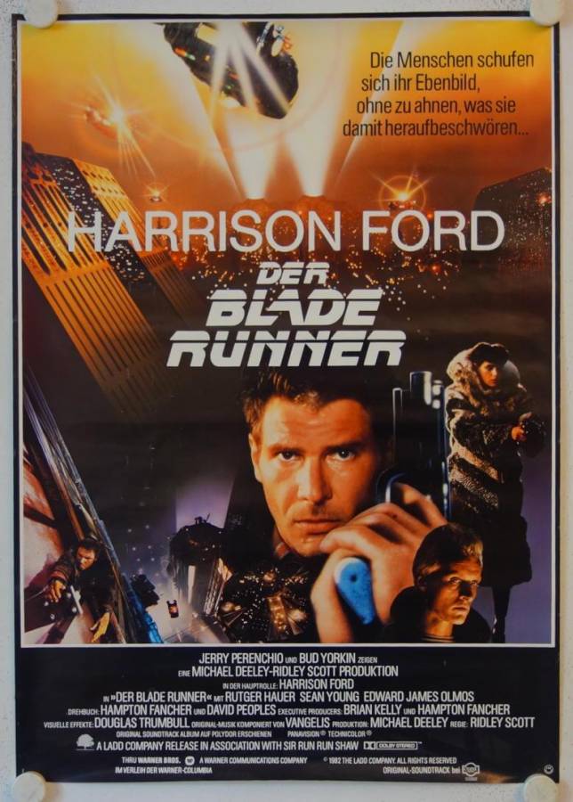 Blade Runner original release german movie poster